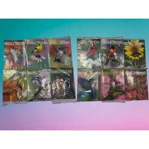 Birds And Blooms Magazine Lot of 12 New Sealed 2008 & 2007 Complete Years